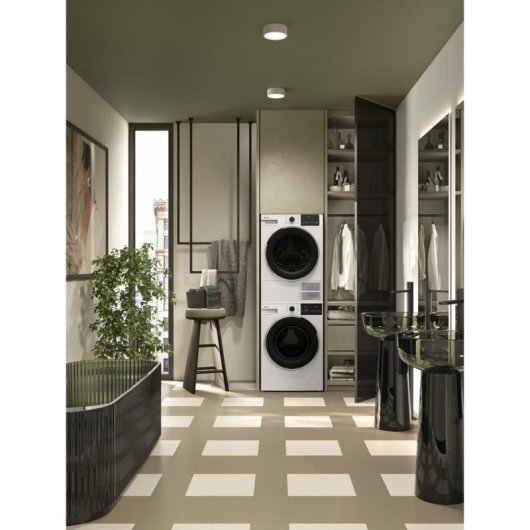 Kit de superposition Smeg KITSPNC pour laveuses WN et DN Blanc