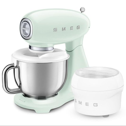 Batidora de varillas Smeg SMF05PGEU 1000 W 4,8 L Verde pastel