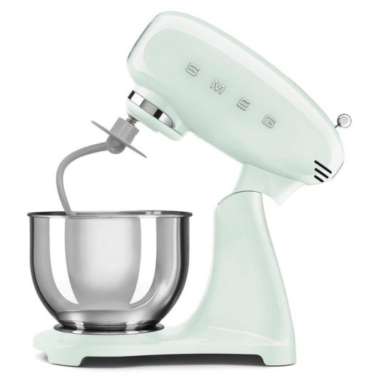 Batidora de varillas Smeg SMF05PGEU 1000 W 4,8 L Verde pastel