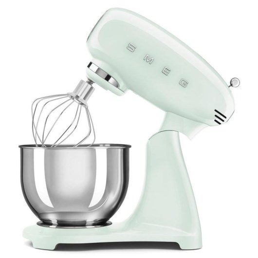 Batidora de varillas Smeg SMF05PGEU 1000 W 4,8 L Verde pastel