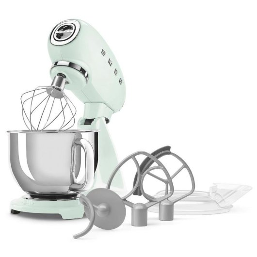 Batidora de varillas Smeg SMF05PGEU 1000 W 4,8 L Verde pastel