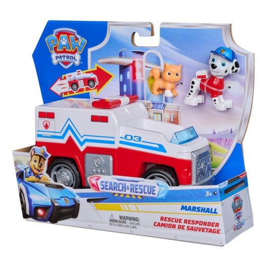 Veicolo Giocattolo Patrulla Canina Search & Rescue Marshall SPIN MASTER