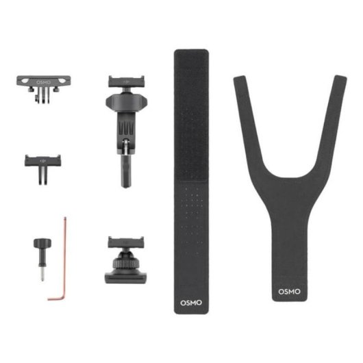 Suporte Câmera DJI Osmo Action Kit Ciclismo Libertação Rápida Bidirecional