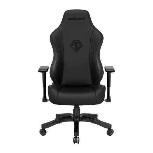 Silla para videojuegos Anda Seat Phantom 3, 90 kg, reposabrazos ajustables, Negro