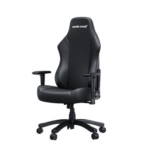 Butaca de jeu Anda Seat Luna, 100 kg, dossier réglable, accoudoirs, Noir