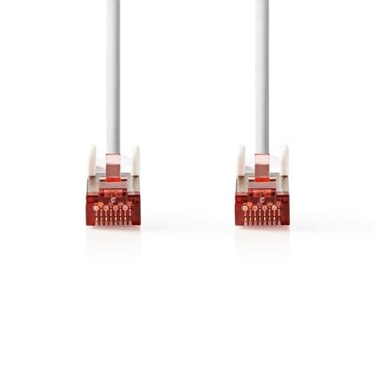Cable de red Nedis CCGL85221WT75 Cat6 S/FTP 7,5 m Rojo Blanco