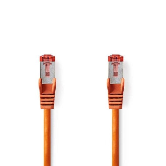 Cable réseau Nedis Cat6 S/FTP 10 m Naranja RJ-45