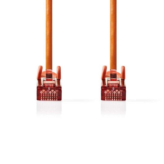 Cavo di rete Nedis CCGL85221OG05 Cat6 S/FTP 0,5 m arancione