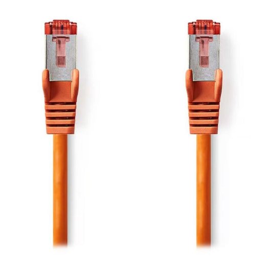 Cavo di rete Nedis CCGL85221OG05 Cat6 S/FTP 0,5 m arancione