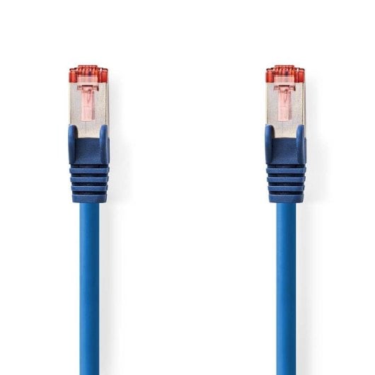 Cable réseau Nedis CCGL85221BU100 Cat6 S/FTP 10 m Bleu