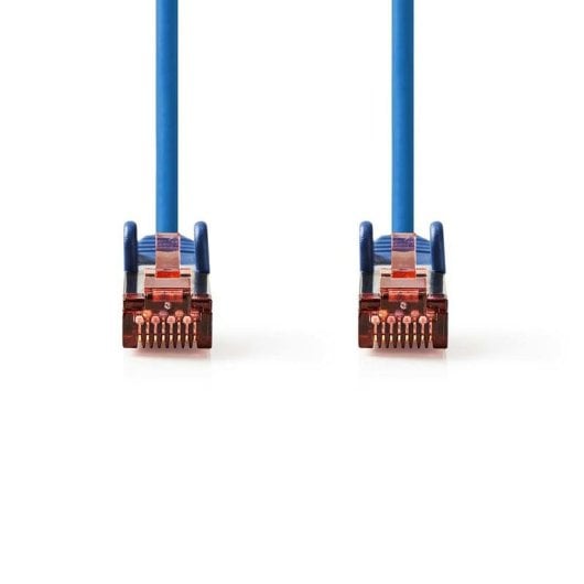 Cable de red Nedis Cat6 S/FTP 3 m Azul RJ45 macho