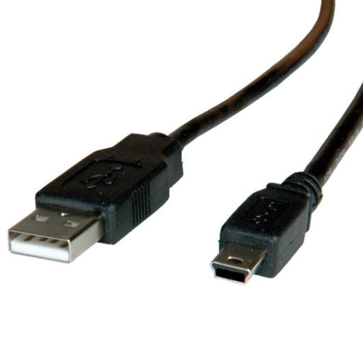 Cable USB Roline 1,8 m USB A a Mini-USB B USB 2.0 Negro