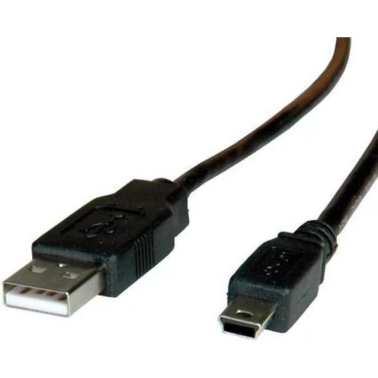 Cable USB Roline 1,8 m USB A a Mini-USB B USB 2.0 Negro
