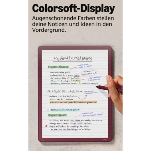 Livre Électronique Amazon Kindle Scribe Colorsoft WiFi 11" 64GB Graphite avec Stylus Pen