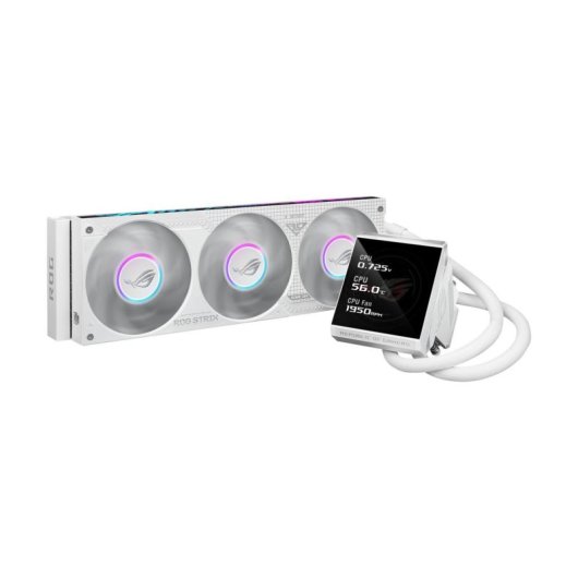Flüssigkeitskühlung ASUS ROG Strix LC IV 360 ARGB LCD Weiß 360mm 3 Lüfter