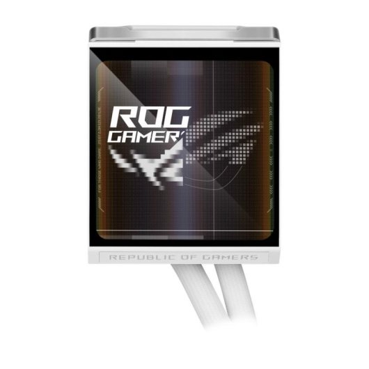 Flüssigkeitskühlung ASUS ROG Strix LC IV 360 ARGB LCD Weiß 360mm 3 Lüfter