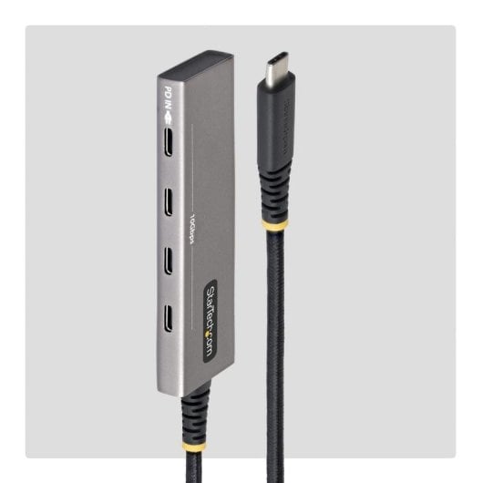 Hub StarTech 4 Ports USB 3.2 Gen 2 10 Gbps Modell 309B-USBC-HUB mit 100 W Ladefunktion