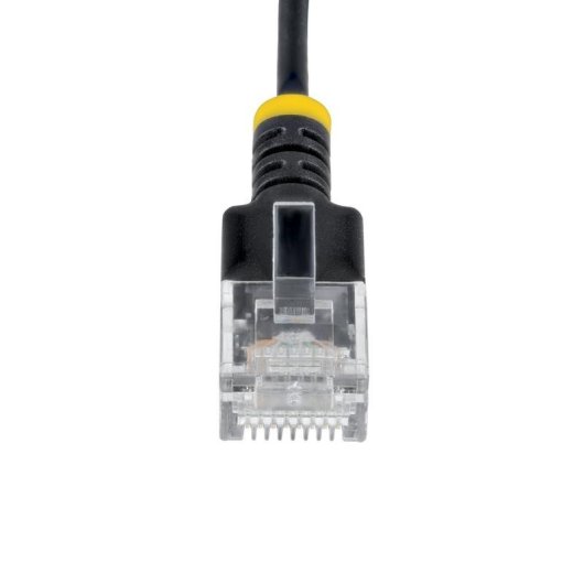 Netzwerkkabel Cat6a StarTech 3m ultraflach UTP schwarz