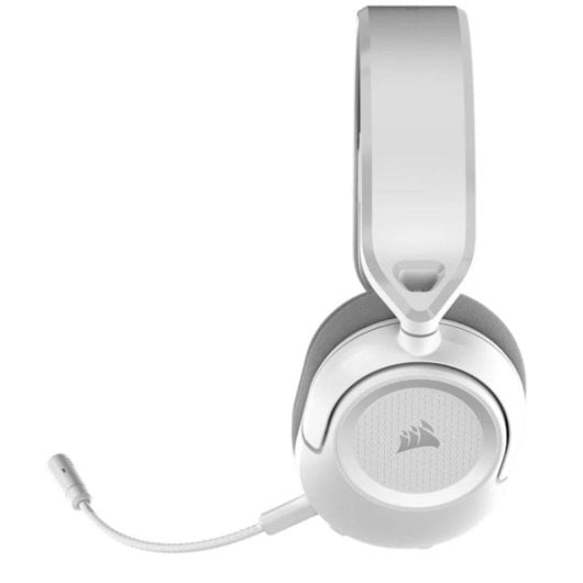 Casque Corsair HS35 v3 sans fil Bluetooth gaming avec micro USB-C blanc