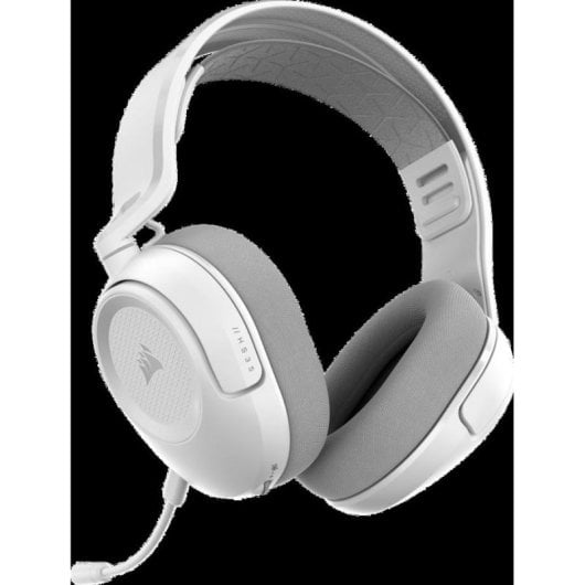 Casque Corsair HS35 v3 sans fil Bluetooth gaming avec micro USB-C blanc