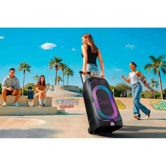 Colunas Samsung Party sem fios 240W Bluetooth 5.4 com luzes LED
