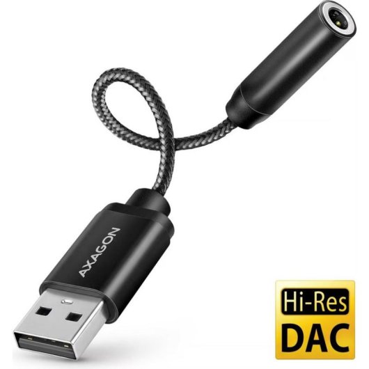 Adattatore audio USB Axagon ADA-HA 2.0 canali 32 bit Dolby Atmos