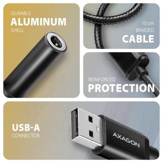 Adattatore audio USB Axagon ADA-HA 2.0 canali 32 bit Dolby Atmos