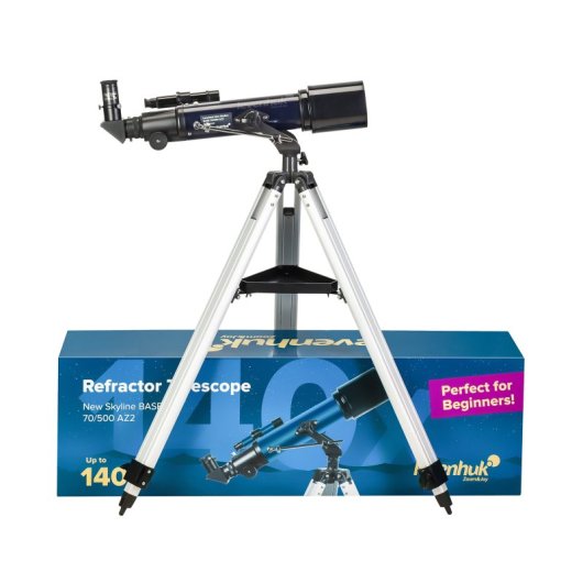 Télescope Levenhuk New Skyline Base 70/500 AZ2 Réfracteur Compact