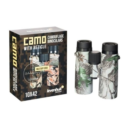 Prismáticos Levenhuk Camo 10x42 con retícula