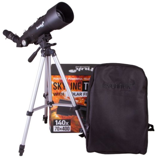 Telescopio Levenhuk Skyline Travel Sun 70