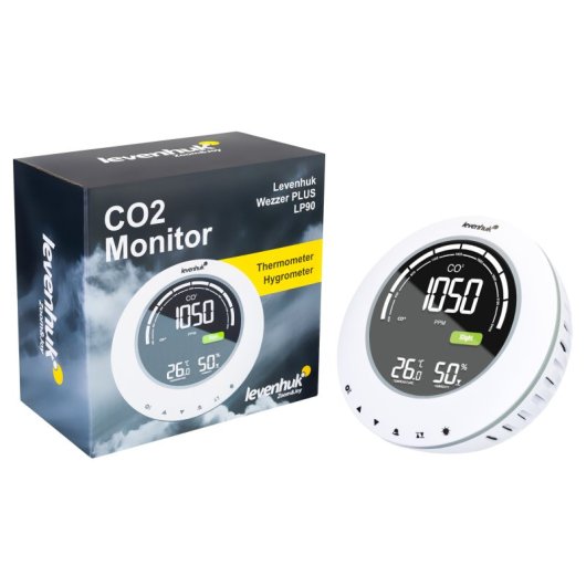 Medidor De Co₂ Levenhuk Wezzer Plus Lp90