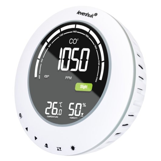 Medidor De Co₂ Levenhuk Wezzer Plus Lp90