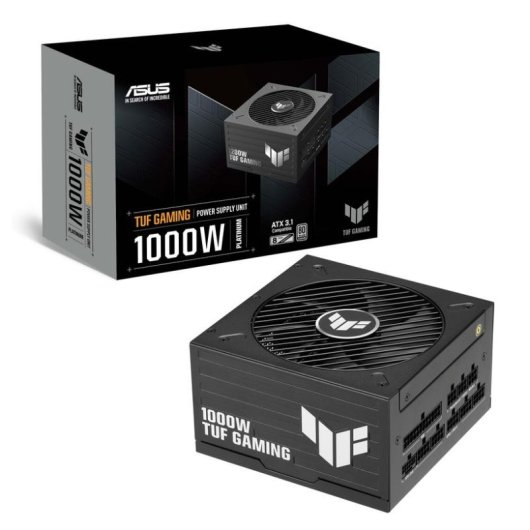 Fuente de alimentación ASUS TUF-GAMING-1000P 1000W 80 PLUS Platinum modular