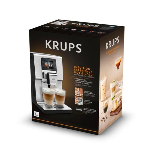 Caffettiera Espresso Superautomatica Krups EA879E 2,5 L 15 Bar con macinacaffè integrato