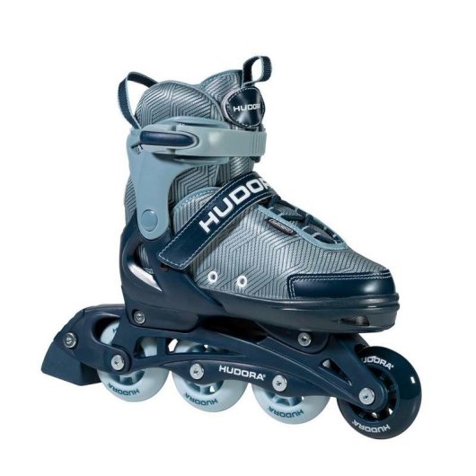 Patins en ligne HUDORA Leon 2.0 pour enfants taille 33-36 bleu