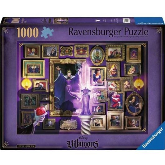 Puzzle Ravensburger Villainous Evil Queen 1000 pièces Fantaisie