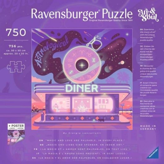 Puzzle Ravensburger Art & Soul 750 piezas 50x50 cm