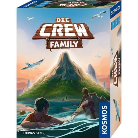 Jeu de société KOSMOS The Crew Family coopératif 3-5 joueurs 20 min