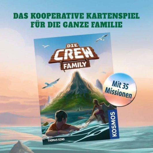 Jeu de société KOSMOS The Crew Family coopératif 3-5 joueurs 20 min