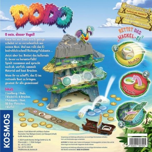 Jeu de cartes Kosmos 69794 Jeu de hasard familial