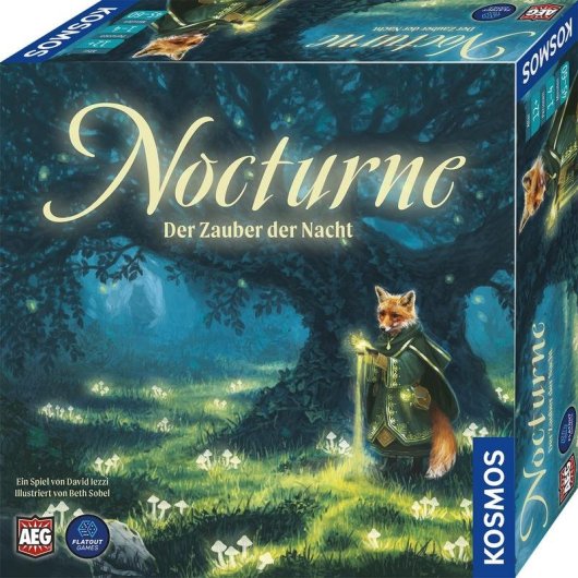 Jeu de Cartes Kosmos Nocturne Stratégie 1-4 Joueurs 12 Ans