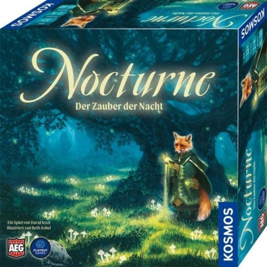 Jeu de Cartes Kosmos Nocturne Stratégie 1-4 Joueurs 12 Ans