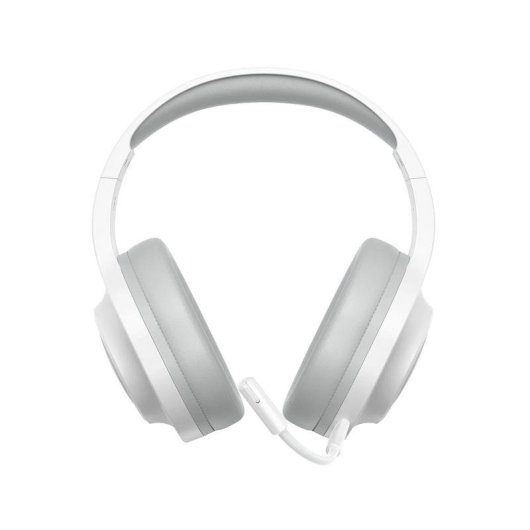 Auriculares QCY Heroad V200 sem fios e com cabo Bluetooth 6.0 gaming microfone branco