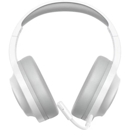 Auriculares QCY Heroad V200 sem fios e com cabo Bluetooth 6.0 gaming microfone branco