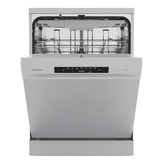 Lavavajillas Hisense HS643B90X 15 servicios B con AutoDry y apertura automática