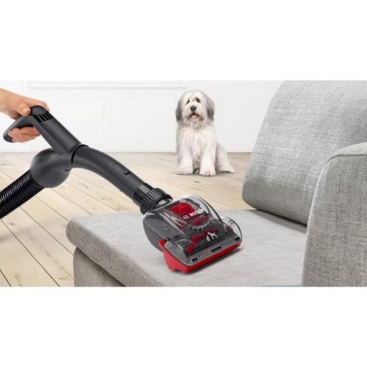 Aspirapolvere senza Sacco Bosch Serie 6 ProAnimal 750W 2,4L HEPA Rosso