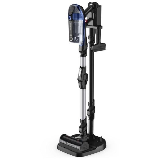 Akku Staubsauger Rowenta RH99C3 480W 70 Min Turbo Haustiere 0,9 L Blau Silber