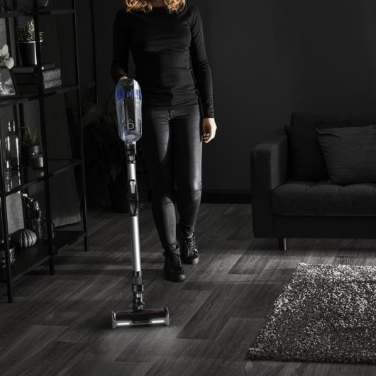 Akku Staubsauger Rowenta RH99C3 480W 70 Min Turbo Haustiere 0,9 L Blau Silber