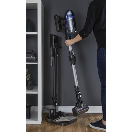 Akku Staubsauger Rowenta RH99C3 480W 70 Min Turbo Haustiere 0,9 L Blau Silber
