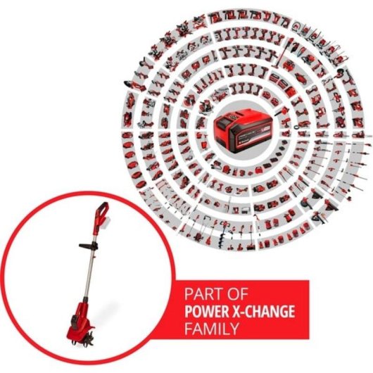 Minicultivateur électrique Einhell GE-CR 18/20 Li E Solo 18V